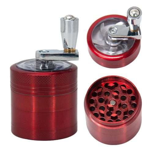 4CM 紅色手動Grinder