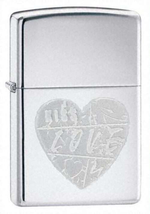 Zippo For The Love of Chrome