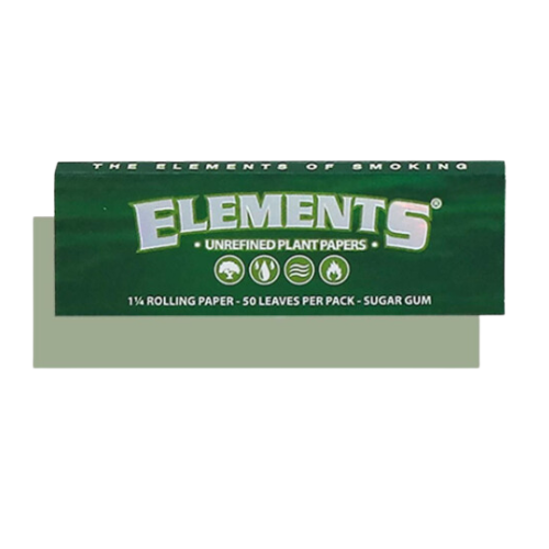 Elements Unrefined Plant 78mm rolling papers