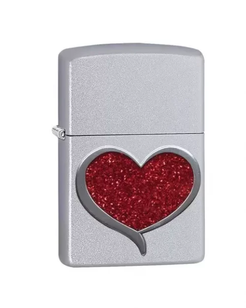 Zippo Glitter Heart