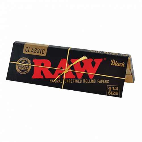 Raw 78mm Black Paper