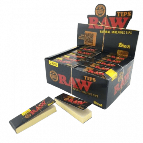 Raw Black Tips (50 per box)