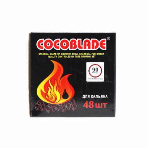 48 pcs COCOBLADE 水煙碳