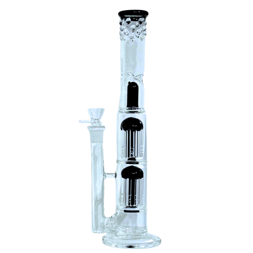 36cm 黑色子彈雙水母 BONG