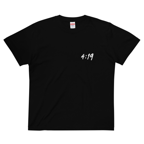 4:19 T Shirt – 黑色