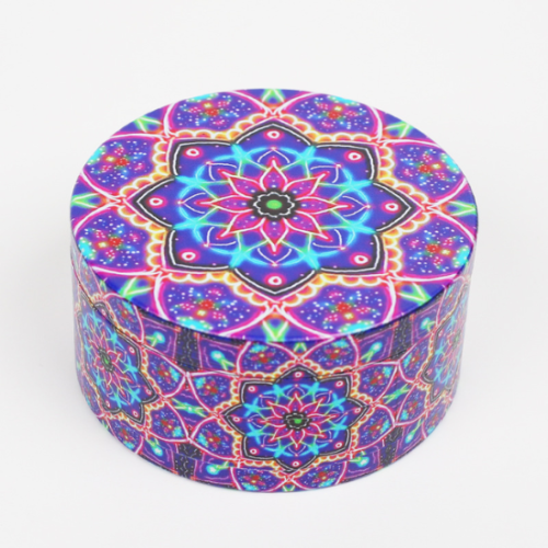 50mm 彩色迷幻圖騰 Grinder