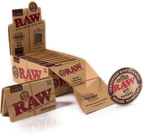 Raw Classic Artesano Tray. Papers. Tips 1 1/4 79 mm
