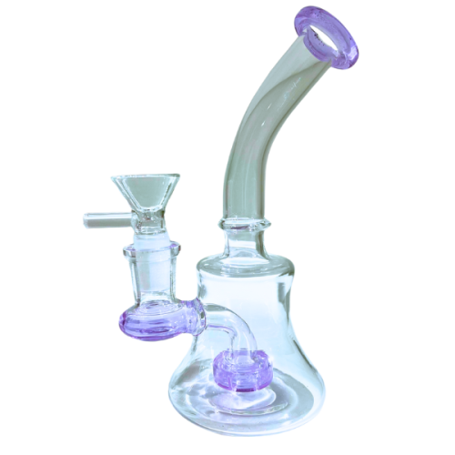 16cm 小彎管 Bong – Purple