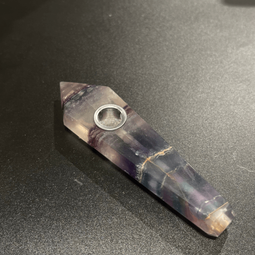 紫色夜光石Pipe 煙絲 煙斗