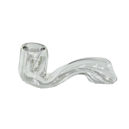 9cm 玻璃彎 PIPE（透明）