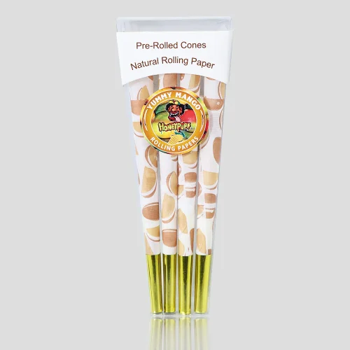 HONEYPUFF Mix Fruit Flavored King Size Pre Rolled Cones (8 Pcs) - Mango 芒果
