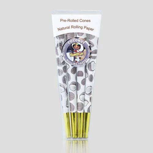 HONEYPUFF Mix Fruit Flavored King Size Pre Rolled Cones (8 Pcs) - Coconut 椰子