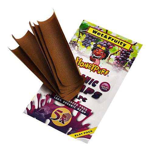 HONEYPUFF GRAPE FLAVORED HEMP WRAPS