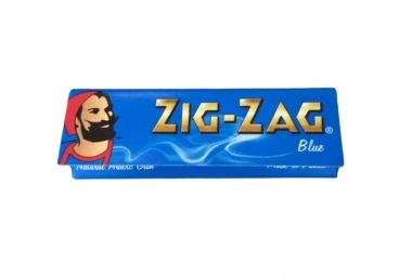 Zig zag blue regular paper