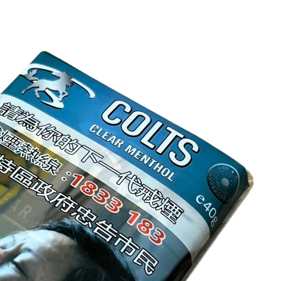 COLTS CLEAR MENTHOL