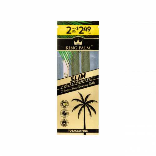 King Palm Slim (2 x 1.5G) Slow Burn Blunt leaf Pre Roll