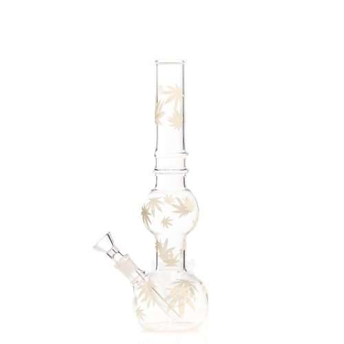 27CM 白麻葉葫蘆Bong