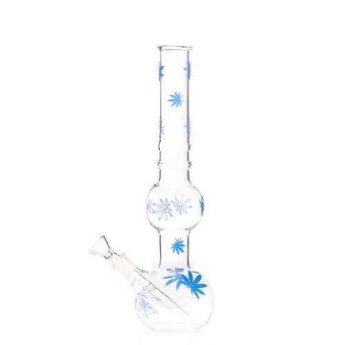 27CM 藍麻葉葫蘆Bong