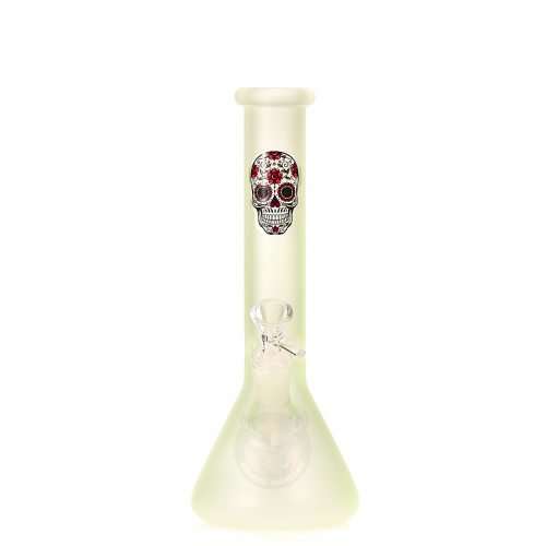 26CM 墨西哥骷髏夜光bong