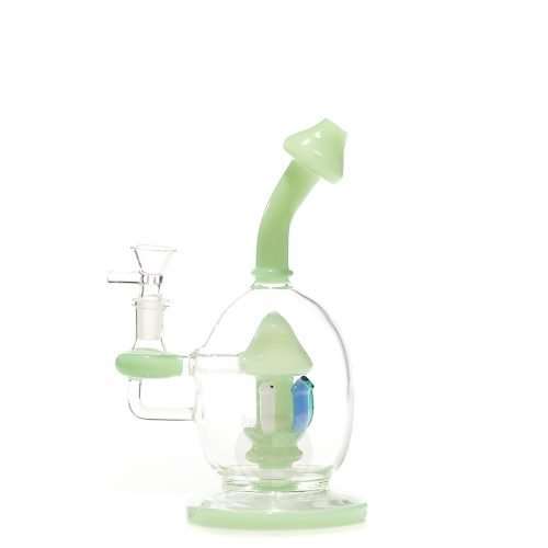 22cm 綠蘑菇bong