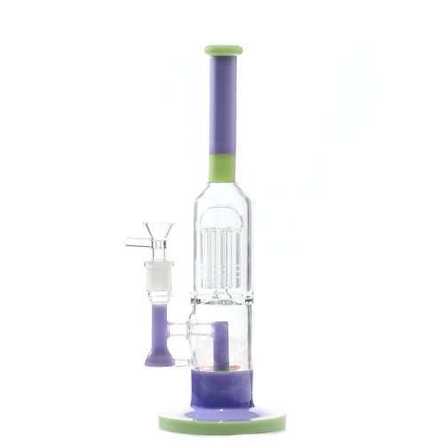 30CM 紫綠直透水母 bong