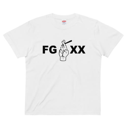 FINGERCROXX 輕質棉質 T Shirt – 白色