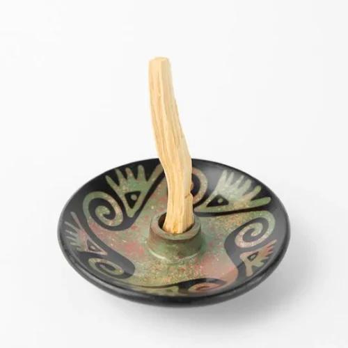 Palo Santo Holder (GREEN AND BLACK)
