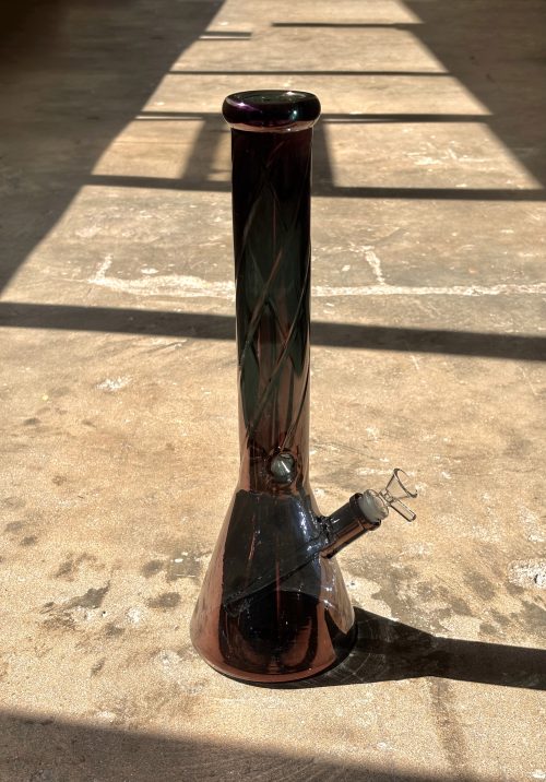 紫幻彩45 cm glass beaker bong
