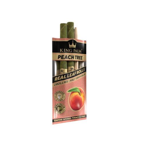 King Palm 2 Minis (2x1G)(Peach Tree) Slow Burning Blunt pre roll