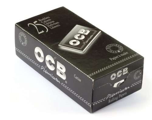 OCB black Double 70mm paper(25 per box)
