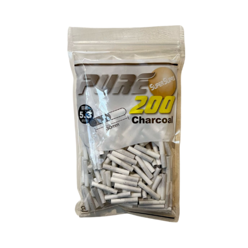 Pure Filter 200pcs pure charcoal  5.3mm
