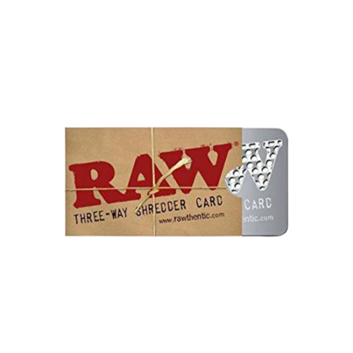 RAW Brand Three Way Shredder V-Syndicate Design And Technology Wallet Grinder
