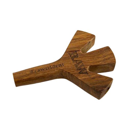 RAW Trident Wooden Cigarette Holder King Size