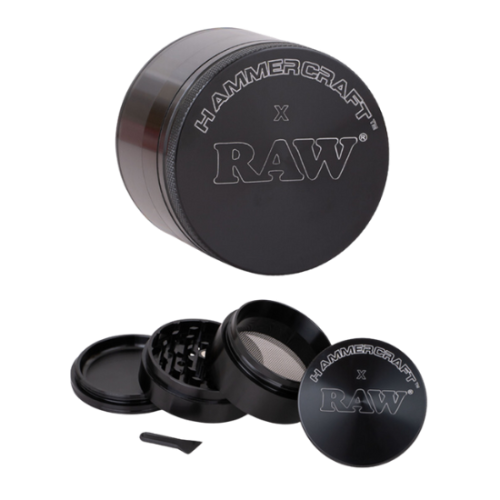 RAW X HAMMERCRAFT Black Grinder