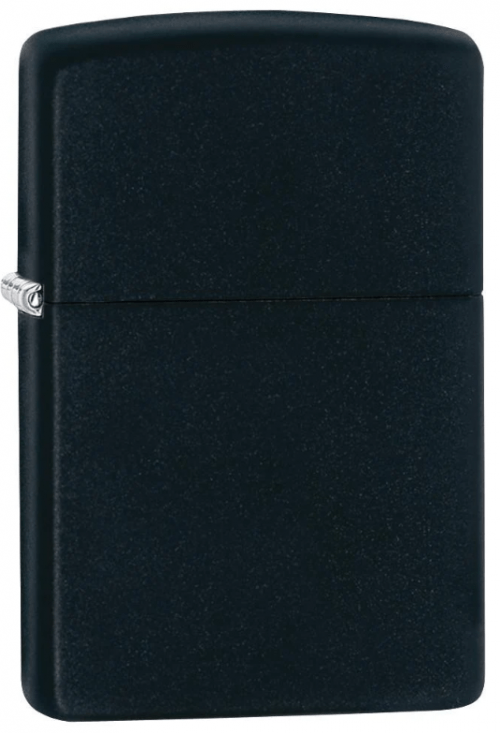Regular Black Matte without Zippo Logo