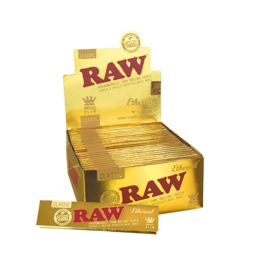 Raw kingsize Classic Ethereal Phenomenally Thin Rolling Papers