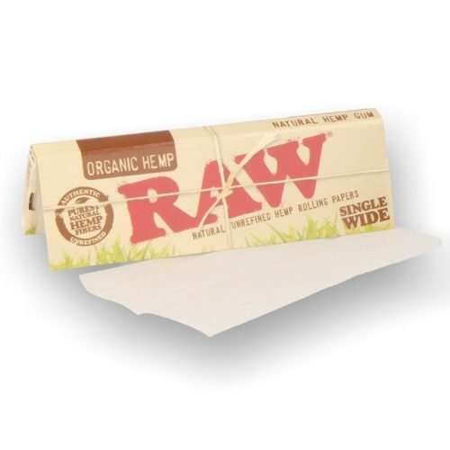 Raw 70mm Organic Hemp Rolling Paper