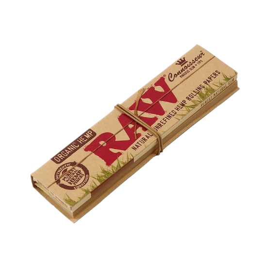Raw Organic King Size 110mm papers with tips