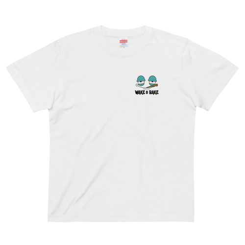 WAKE & BAKE T Shirt – 白色