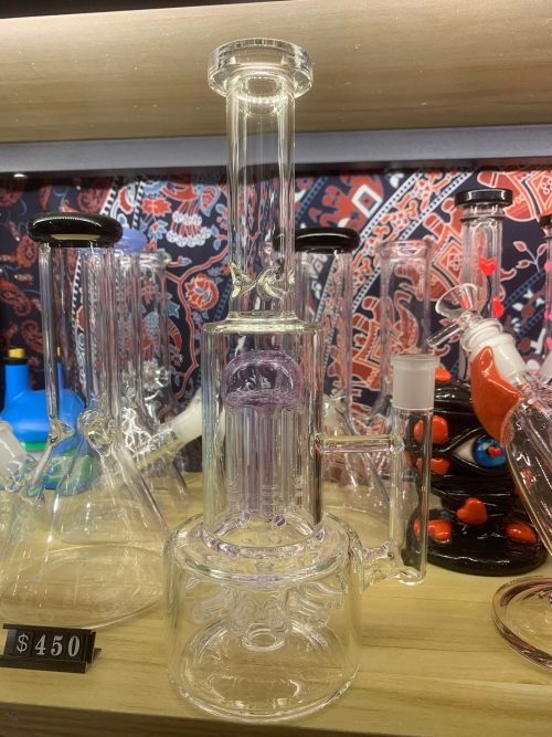 30cm 二段水母bong 紫