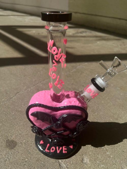 Heart shape Bong 心型煙壺