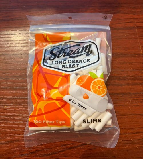Steam long orange blast filter 橙味爆珠 6x22mm (100pcs)