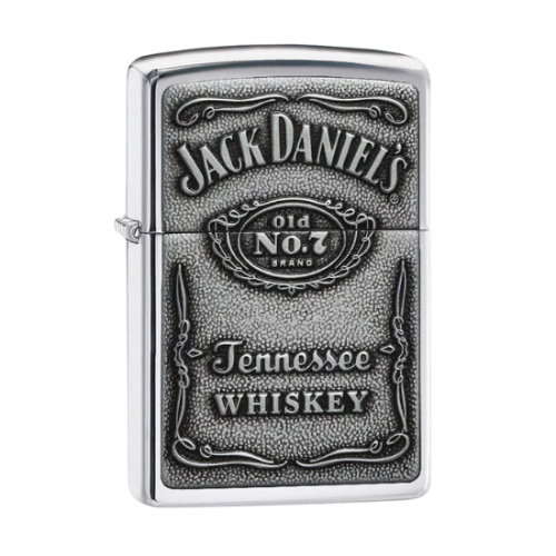 ZIPPO 250JD-427 JACK DANIEL'S® 銀徽章
