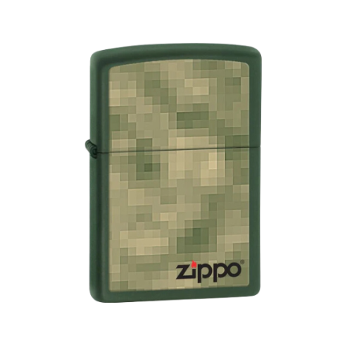 ZIPPO DIGITAL GREEN MATTE - 28036