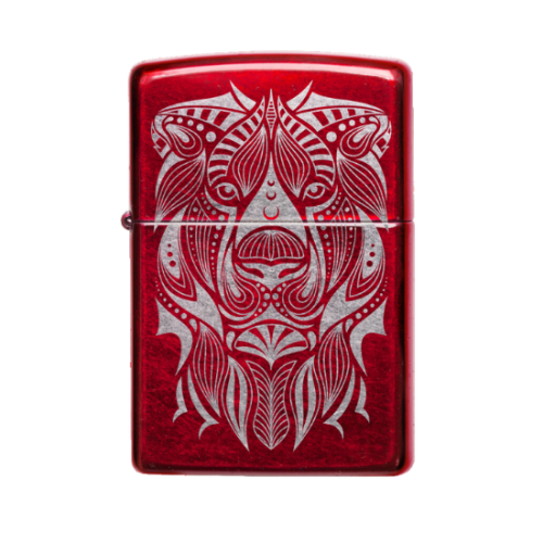 ZIPPO Lion Tattoo Design Zippo Lighter - 49109