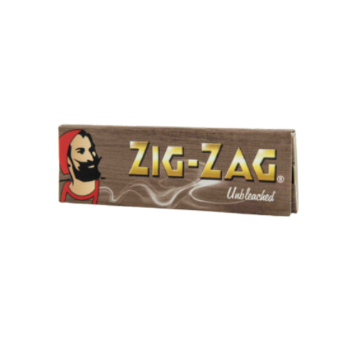 Zig-Zag Brown Unbleached 70mm