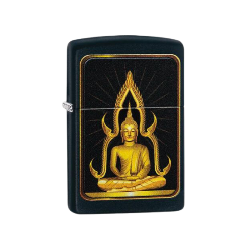 Zippo Black Matte Buddha - 29836