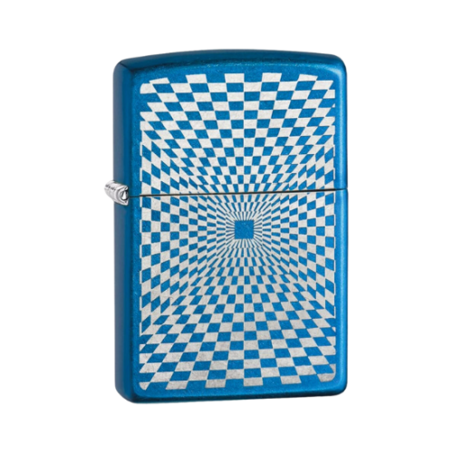 Zippo Minimalism Design Cerulean Blue Windproof Lighter 29427