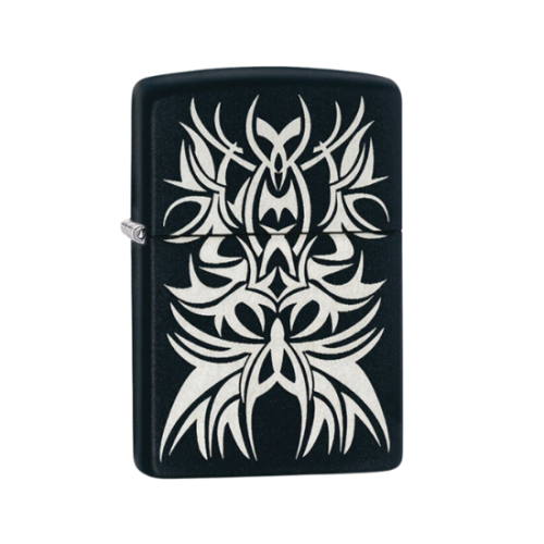 Zippo Tattoo Mark Black Matte - 28686