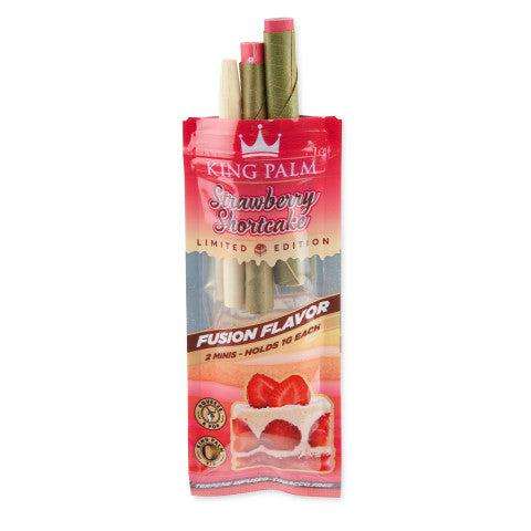 King Palm 2 Minis (2x1G)(Strawberry cake) Slow Burning Blunt pre roll